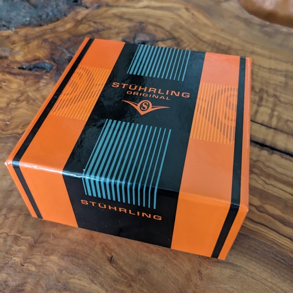 Men's Stuhrling Leather Watch - Picture 8 of 8